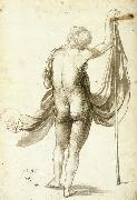 Albrecht Durer Female Nude from Behind oil painting reproduction